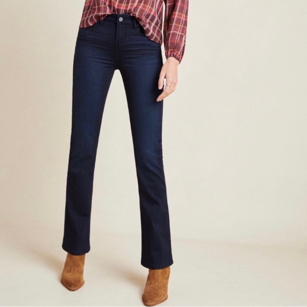 Paige Women's Blue Manhattan Mid-rise Jeans Size 26